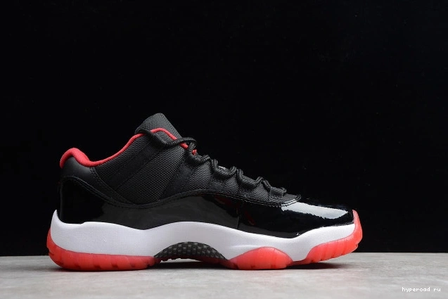 Jordan Retro  11 Low Black 528895-012 Air Red "Bred" mens 0523